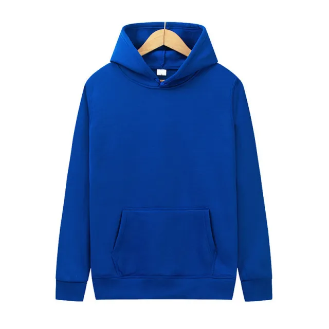 Women's Loose Hooded Sweatshirt Blue - Shop at LoveMi