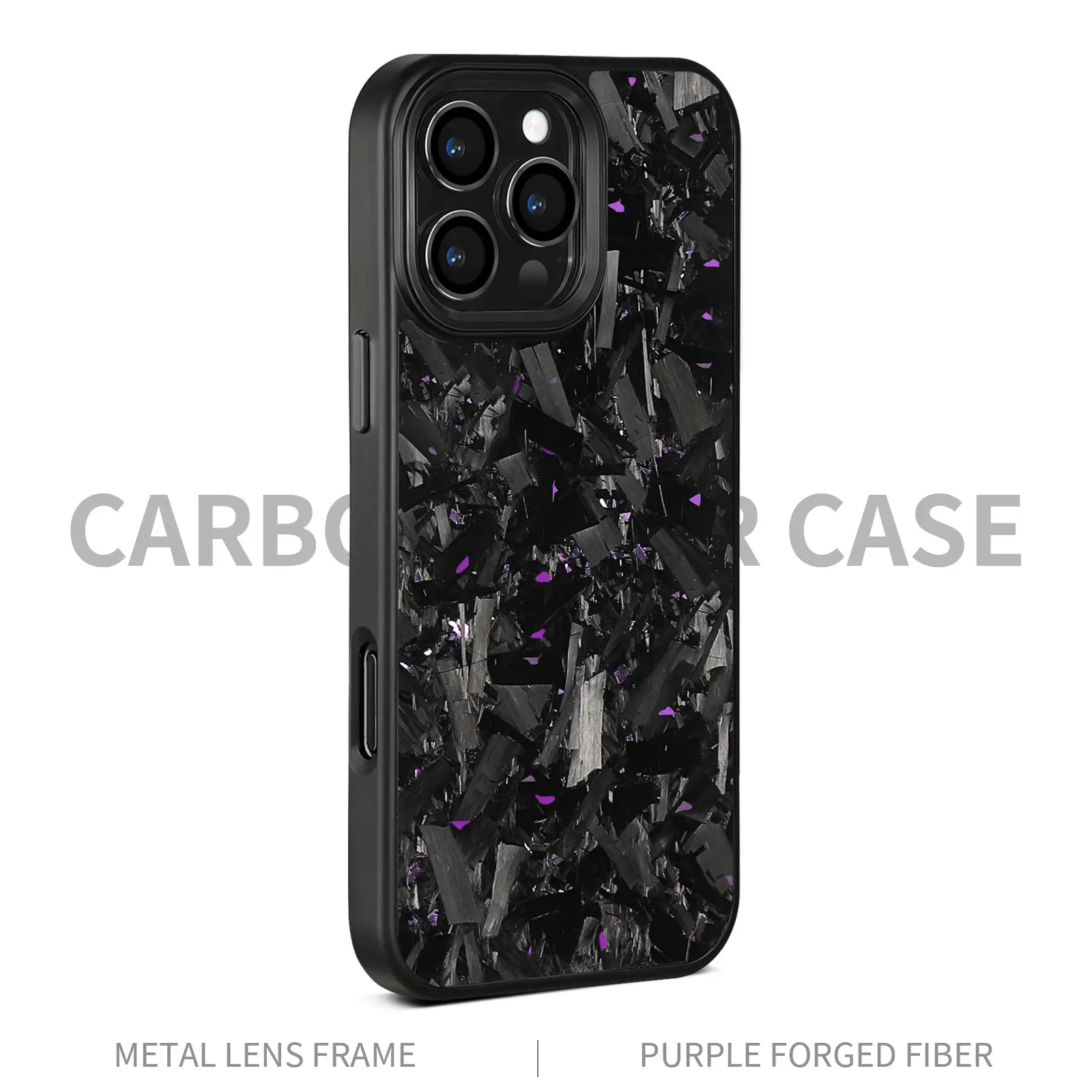 Metal Frame Forged Pattern Mobile Phone Protective Shell