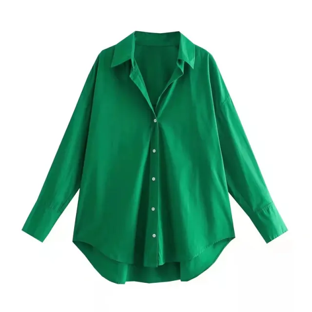 Urban Casual Multi color Poplin Shirt Green - Shop at LoveMi