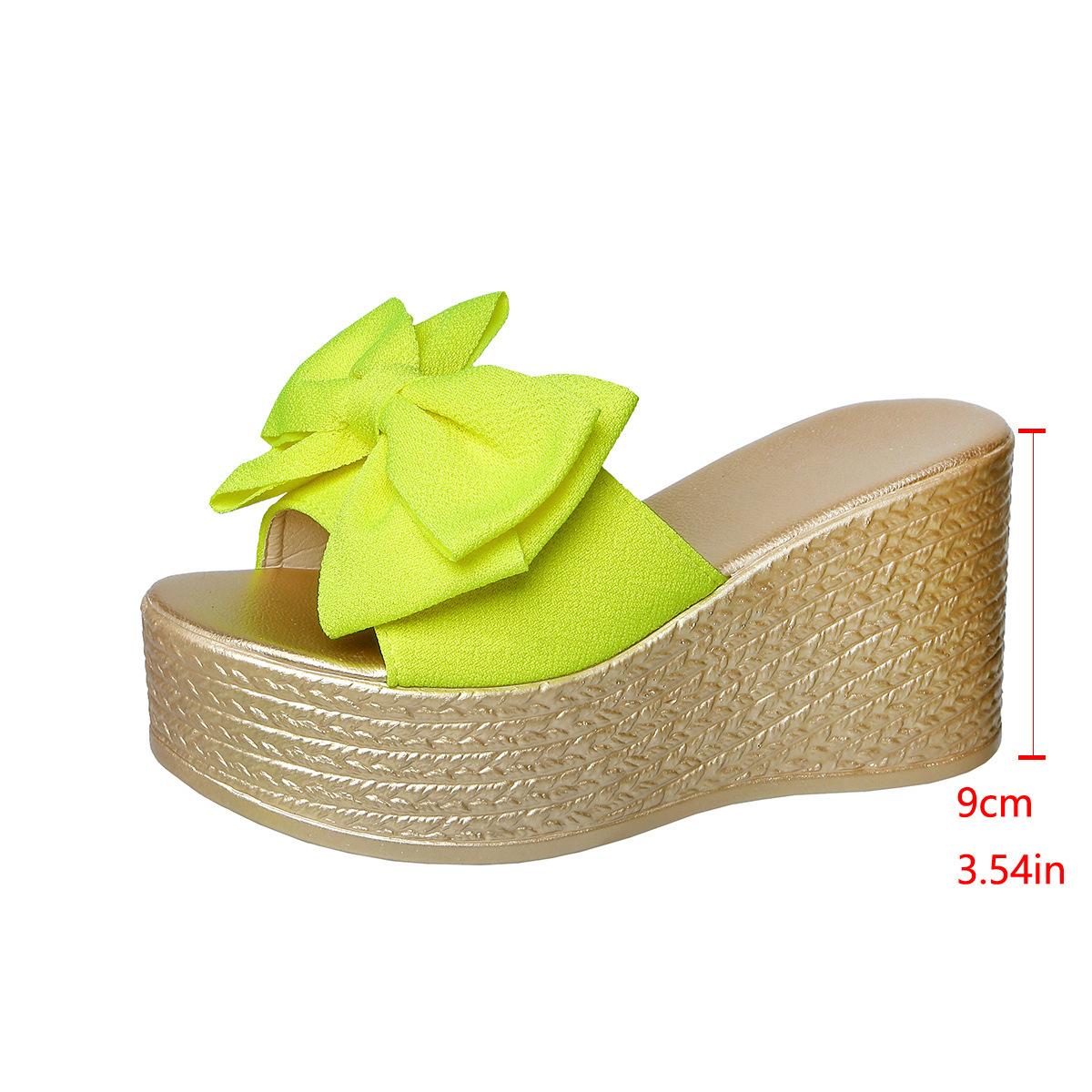 Bow-Decorated Wedge Sandals, picture 5 of 7