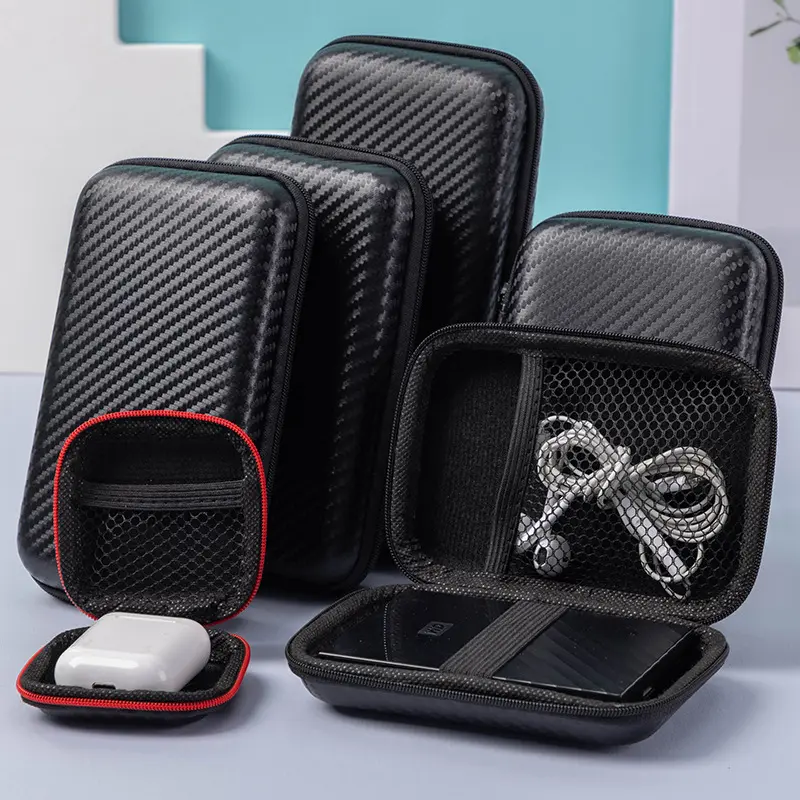 Portable Charger Earphone Data Cable Storage Bag