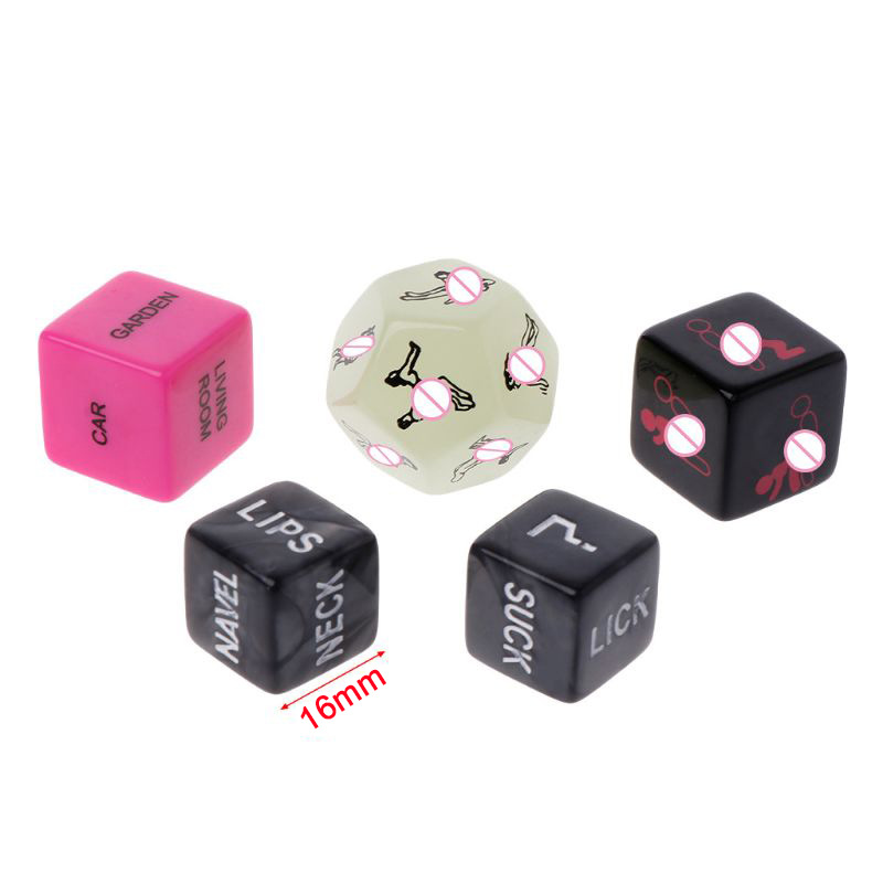 English Couple Dice Supplies 5 Sets