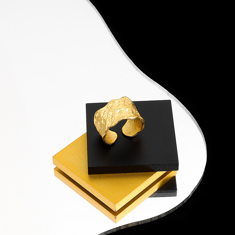 Irregular Heavy Duty Concave Convex Surface Tin Foil Paper Texture Ring