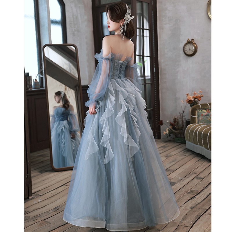 Bel Canto Solo Performance Costume Student Art Exam Dress Mori Style