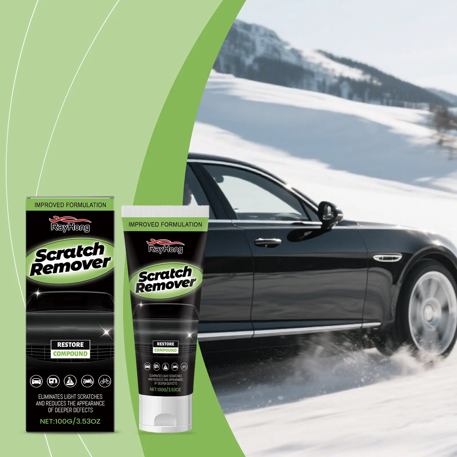 Nano Coating Scratch Polishing Car Coating Scratch Recovery Cream