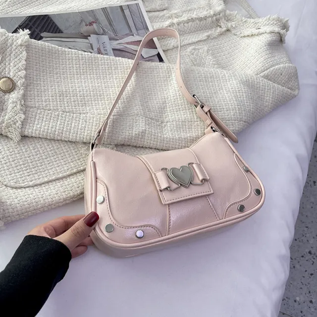 Summer Women's Trendy Simple Shoulder Bag Pink - Shop at LoveMi
