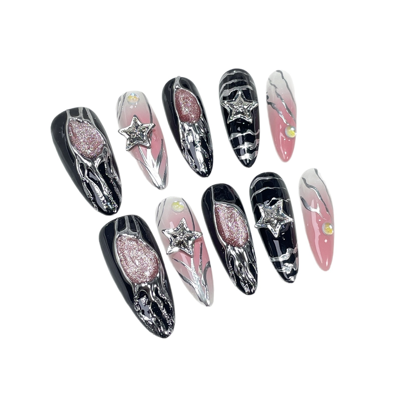 European And American-style Fashionable Nail Stickers That Are Removable