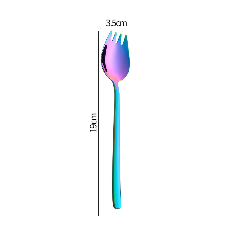 Rainbow Salad Spoon