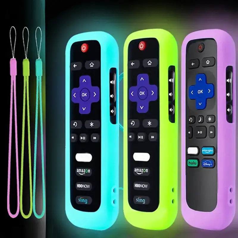 Remote Control Silicone Luminous Protective Case Storage