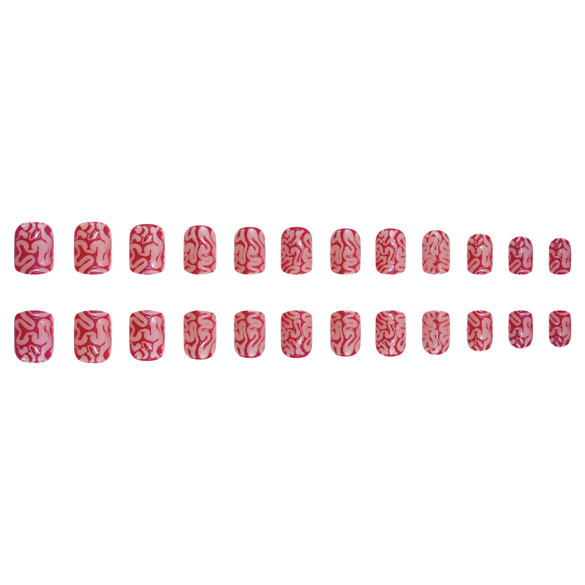 Large Rectangular Magic Mirror Press-on Nails