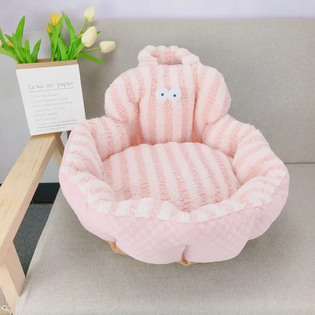 Personalized Big Eyes Round Sofa Nest Big Eyes Pink - Shop at LoveMi