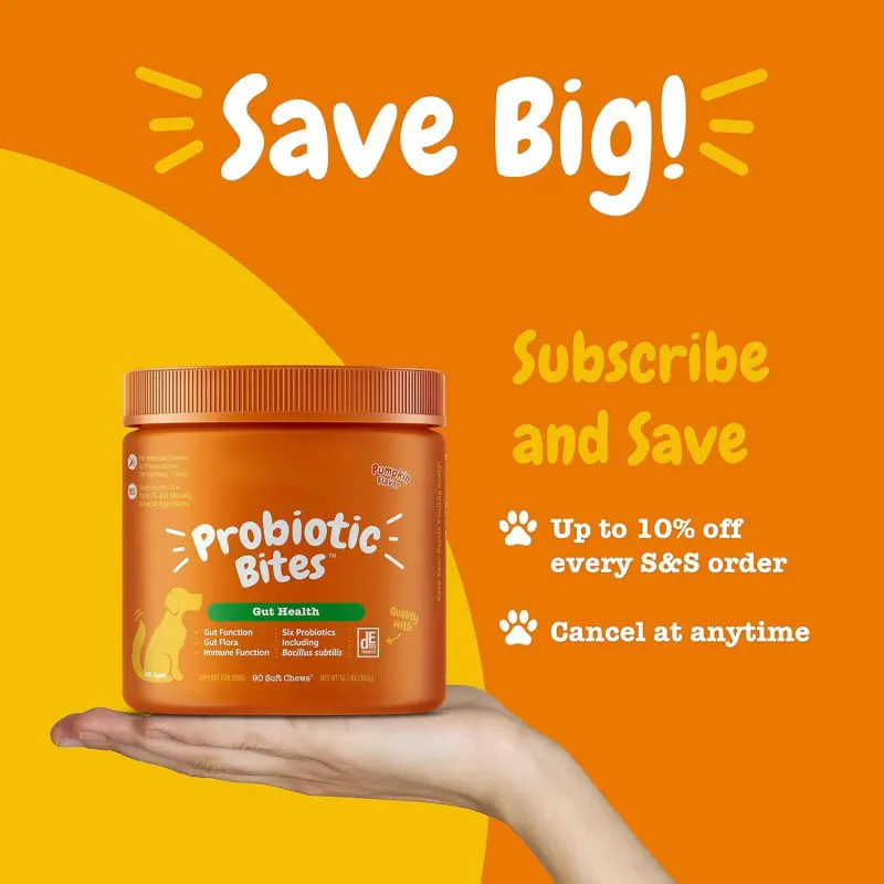 315g Probiotic Chewable Tablets Dog Food Cat Intestinal Health