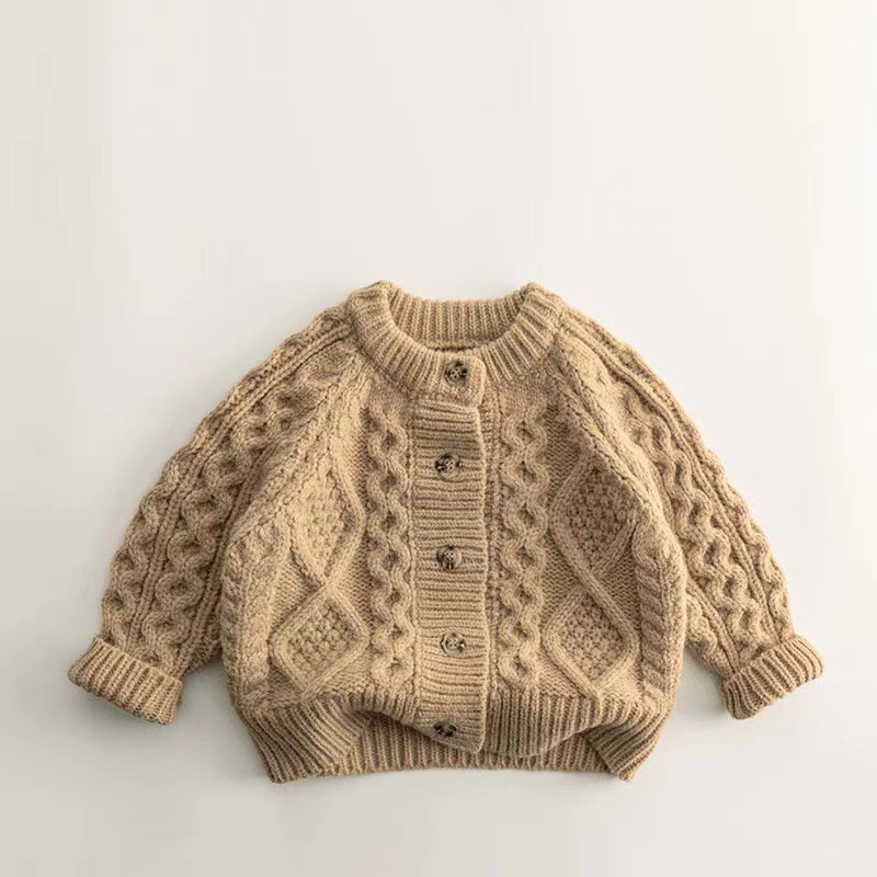 Title 13, Maglione in maglia spessa stile Baby Idle, capp...