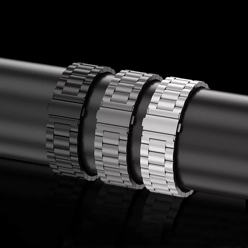 IWatch8 7 6 543 Particles Three Plants Titanium Alloy Watch Strap - Image 8