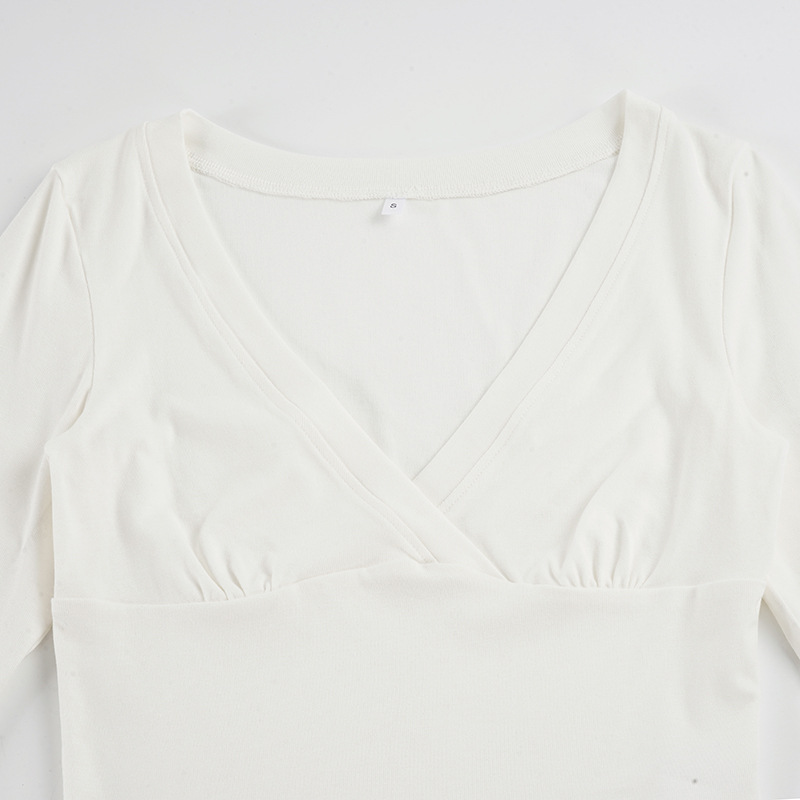 Cropped Feminino de Tricô com Modelagem Ajustada