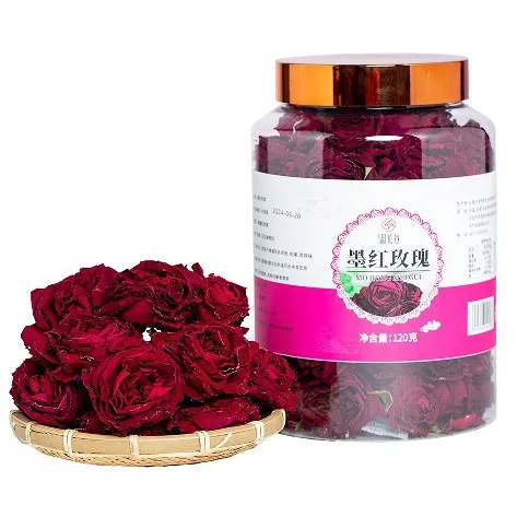 Yunnan Freeze dried Ink Red Rose Scented Tea Soaking Water Red Rose 120G - Shop at LoveMi