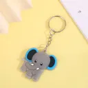 Baby Elephant Blue Black Ears