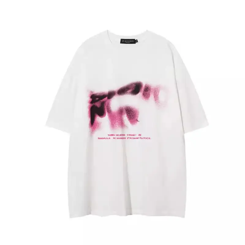 Boys And Girls Loose Hip Hop Couple's 5-point Sleeve Casual Top
