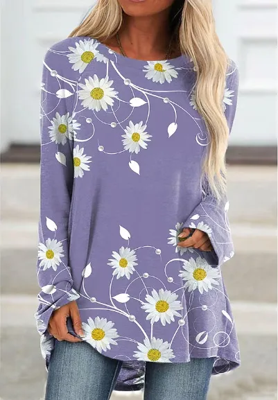 New Flower Small Chrysanthemum Irregular Top Dp308633 - Shop at LoveMi
