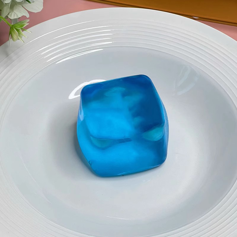 Transparent Ice Cube Stress-relief Toy