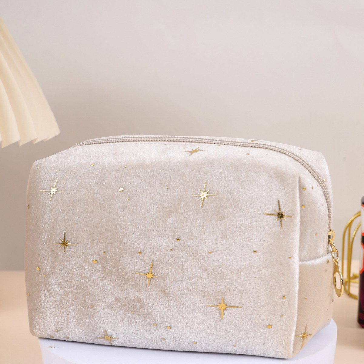 Cosmetic Zipper Wash Bag For Portable Storage