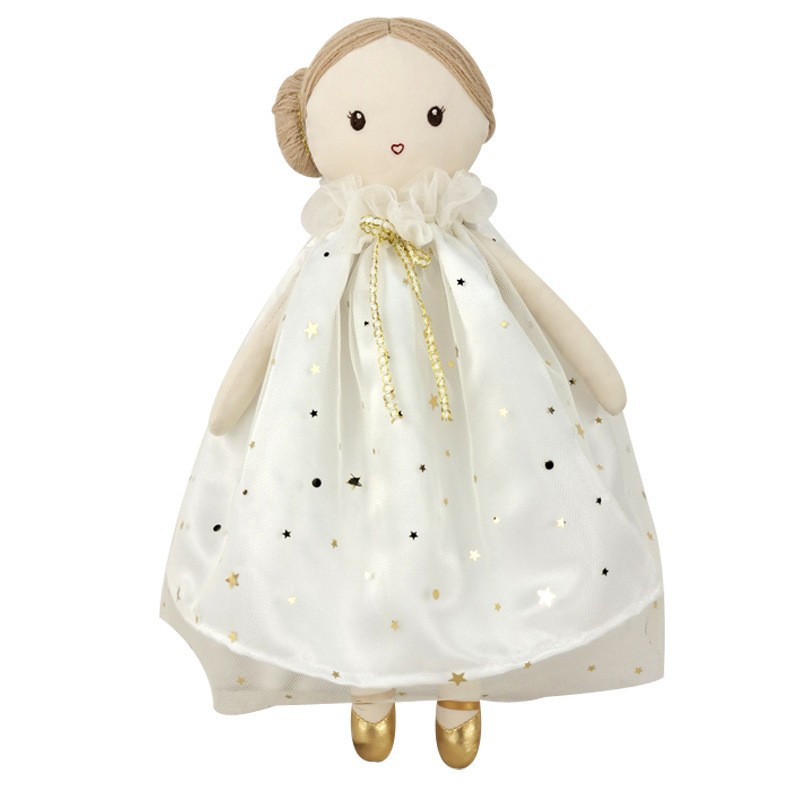 White Long Skirt Doll