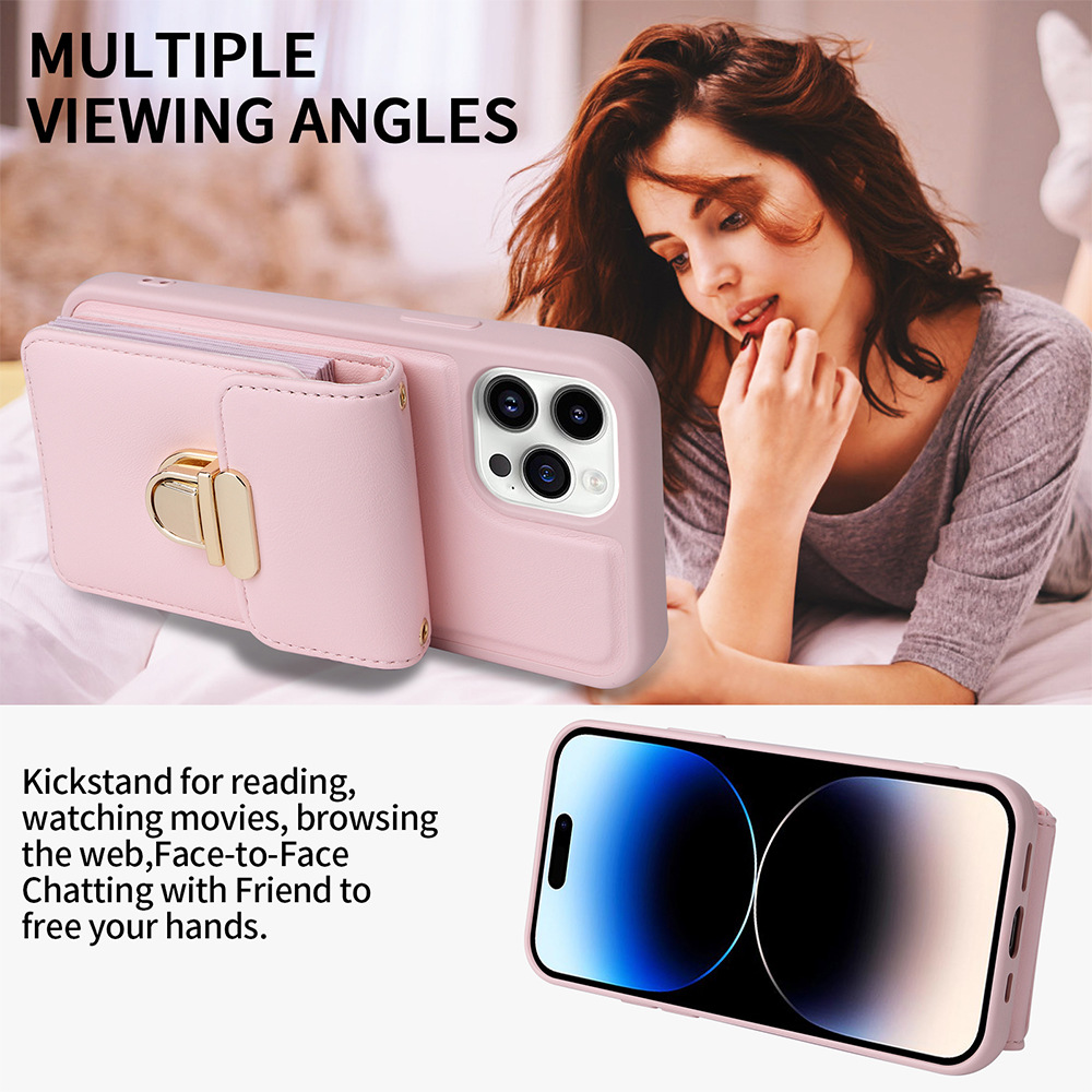 Drop-Proof JapaneseKorean Style Card-Slotted Phone Case