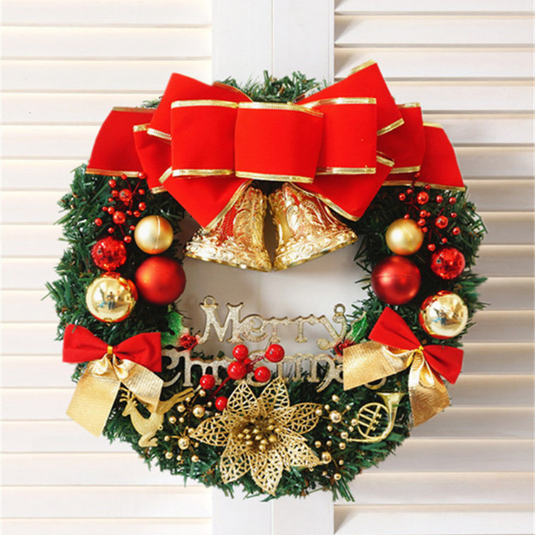 Christmas Wreath Decorations Window Display Props