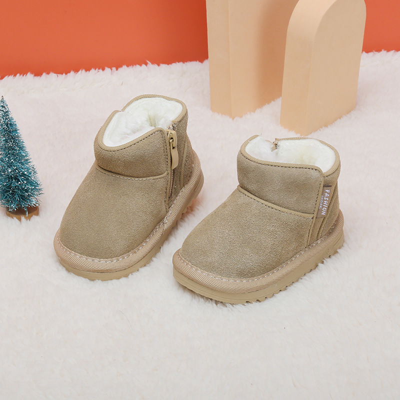 Fleece-lined Baby Snow Boots Baby Cotton Shoes — foto 16