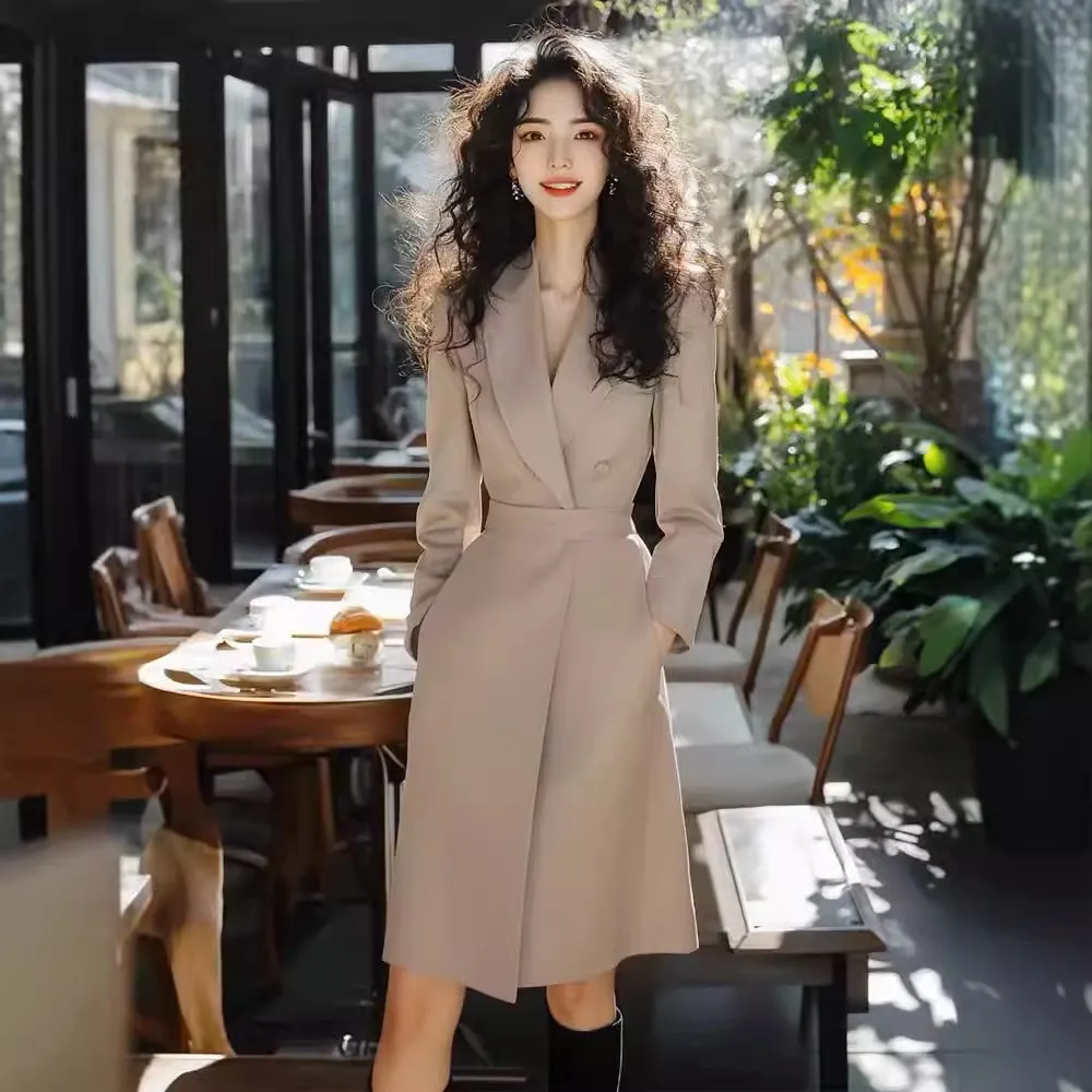 Atmosphere High-grade Elegant Shirt Dress