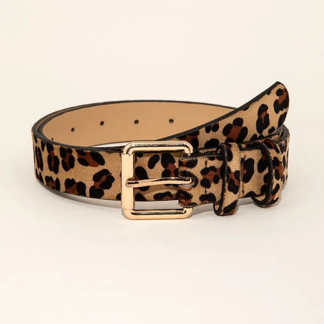 Female Business Leisure Trend Versatile Belt Leopard - Shop at LoveMi