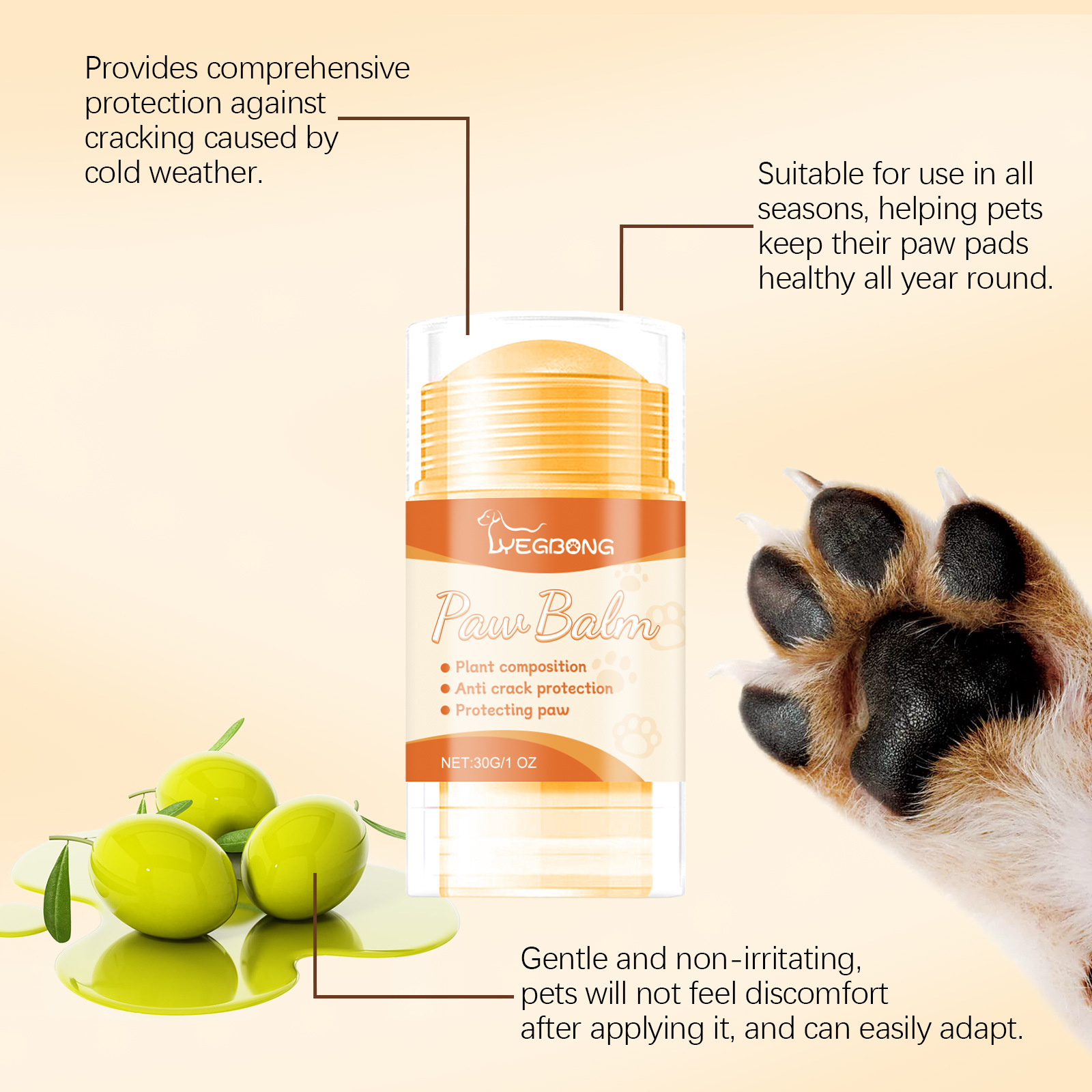 Title 8, Pet Foot Care Claw Cream