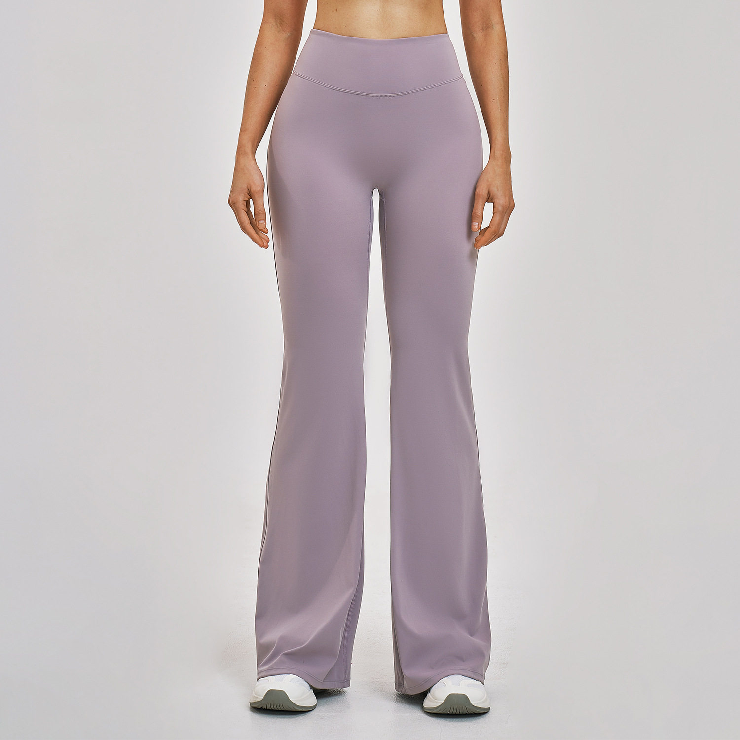 High-Waisted Flared Yoga Pants