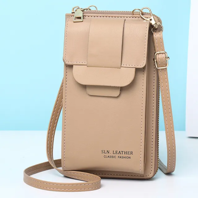 Women's Messenger Bag Simple Mini Shoulder Bag Apricot - Shop at LoveMi