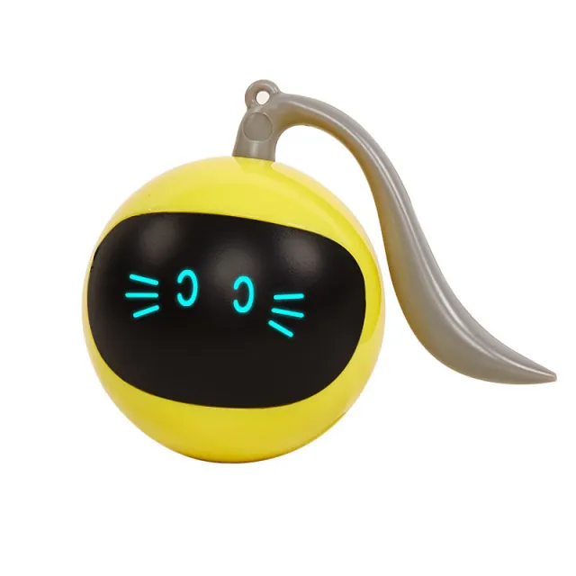Cat Toy Electric Toy Ball Milky Yellow - Shop at LoveMi