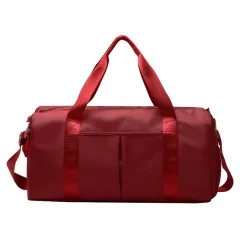 Short-distance Travel Bag Dry Wet Separation Sports - Tan - View 1