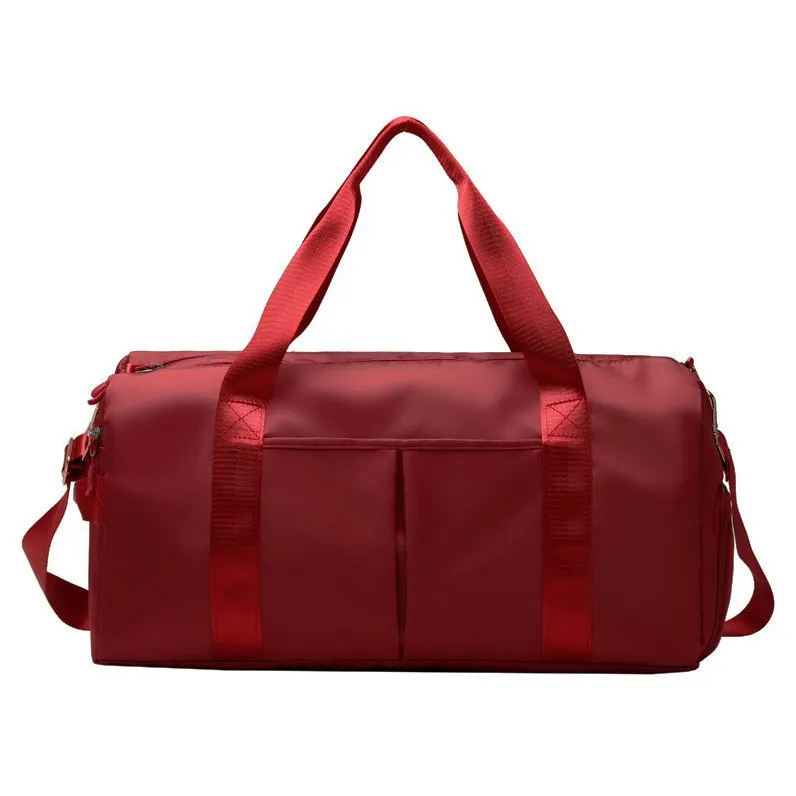 Short-distance Travel Bag Dry Wet Separation Sports - Tan