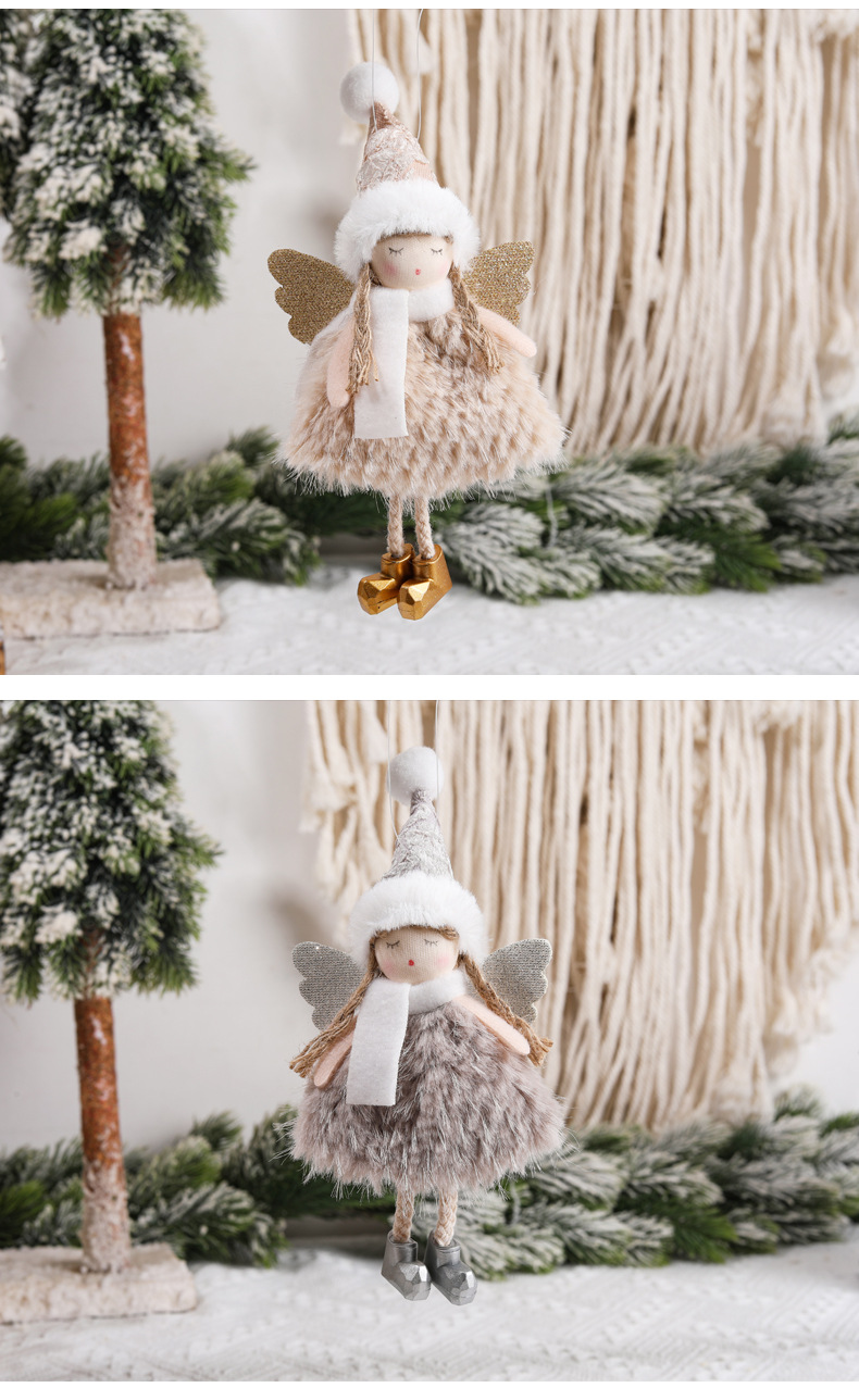 Title 12, New Christmas Tree Creative Jacquard Hat Angel ...