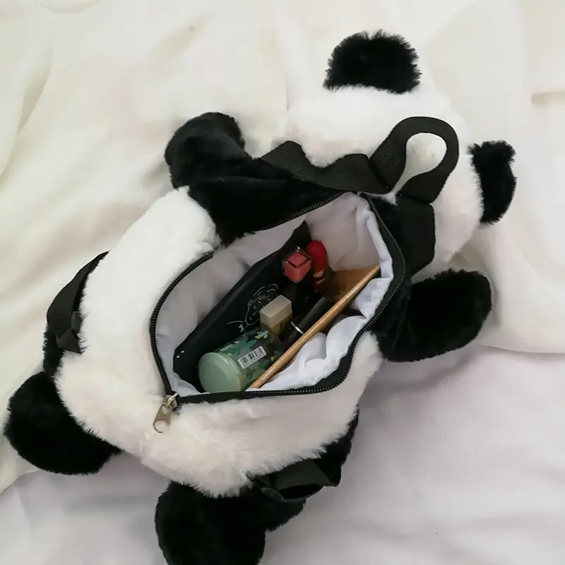 Cute Panda Small Backpack Fashion Boys