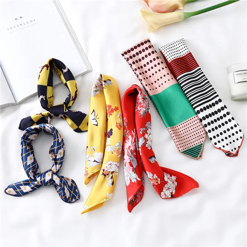 Fashionable All-match Small Square Scarf