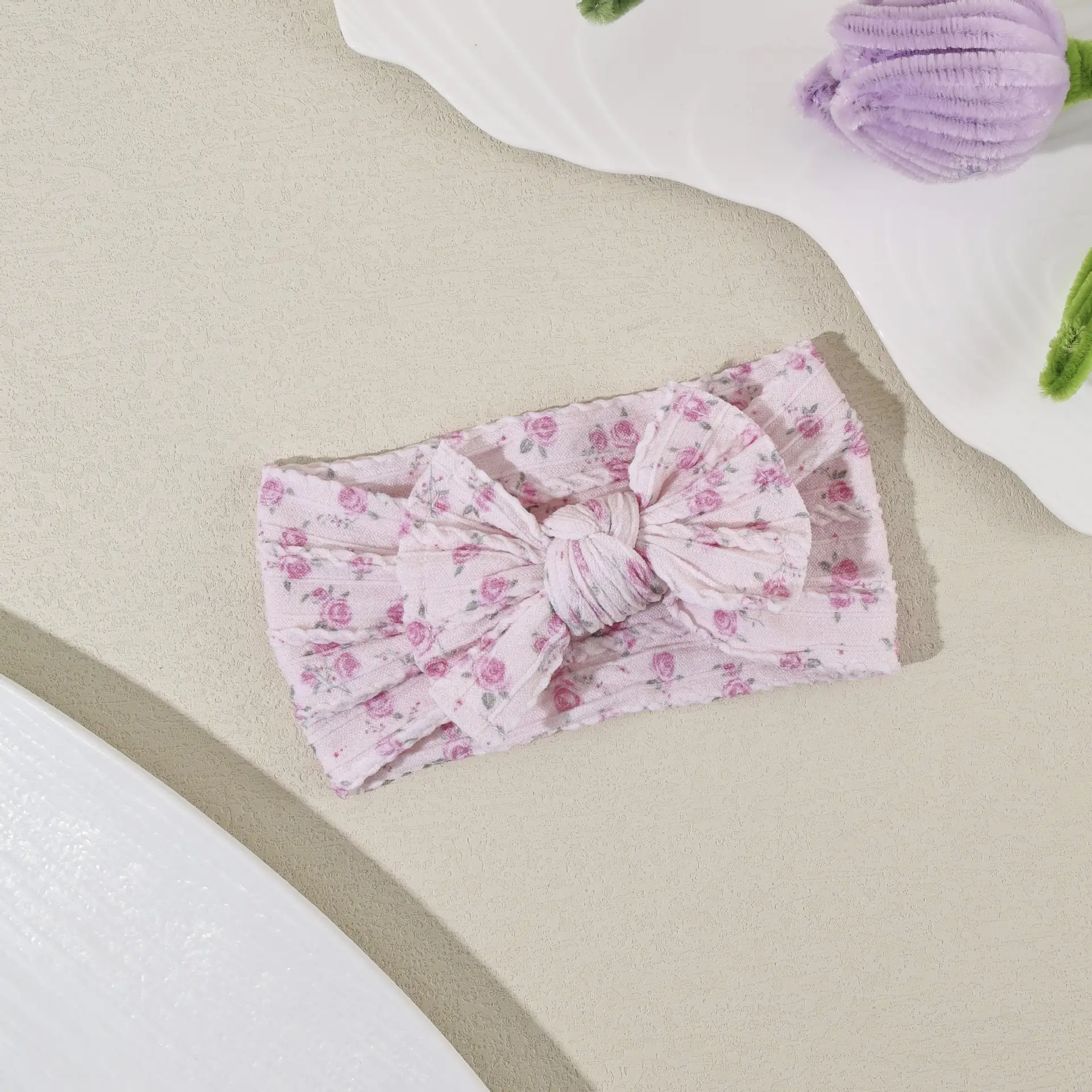 Baby Digital Print Bow Headband