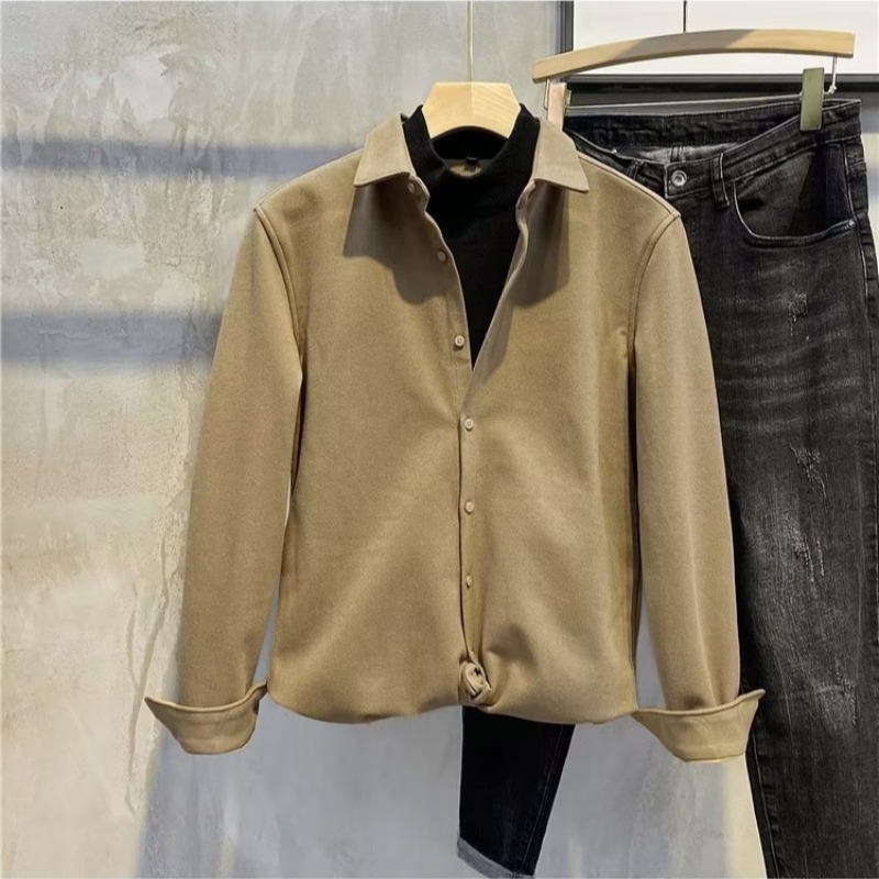 Men's Fashion Leisure Iron-free Slim Shirt