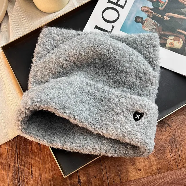 Fashion Personalized Cat Ears Hat For Women Gray - Shop at LoveMi