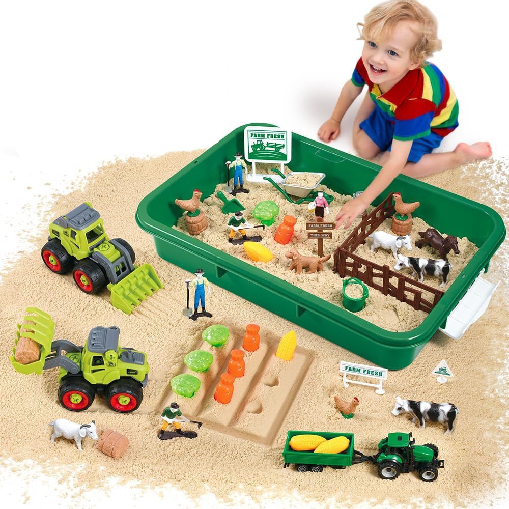 Sensory Basin Children's Sand Tray DIY Space Toy