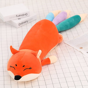 Large Fox Soft Stuffed Plush Body Pillow Toy