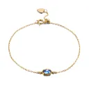 Sapphire Blue Zircon Bracelet
