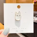 24 White Little Totoro