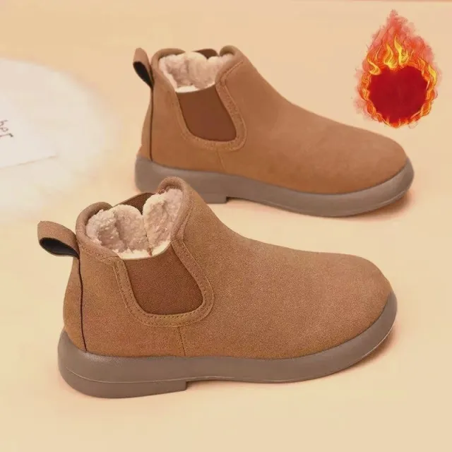Women's Flat Bottom Comfort All match Ankle Boots Khaki - Shop at LoveMi
