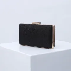 High Sense Gretel Banquet Clutch Ins Style - Black - View 1