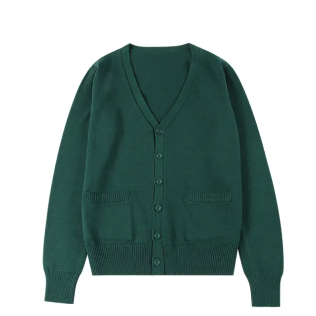 Cardigan Sweater Women's Soft Super Cute Dark Green - Shop at LoveMi
